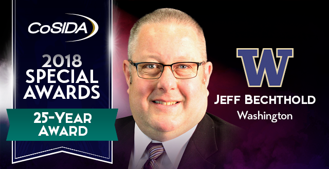 Special Awards Salute: Jeff Bechthold (University of Washington), 25-Year Award